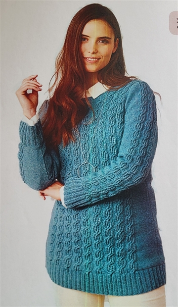 Sweater med tankestreger - Bio Balance